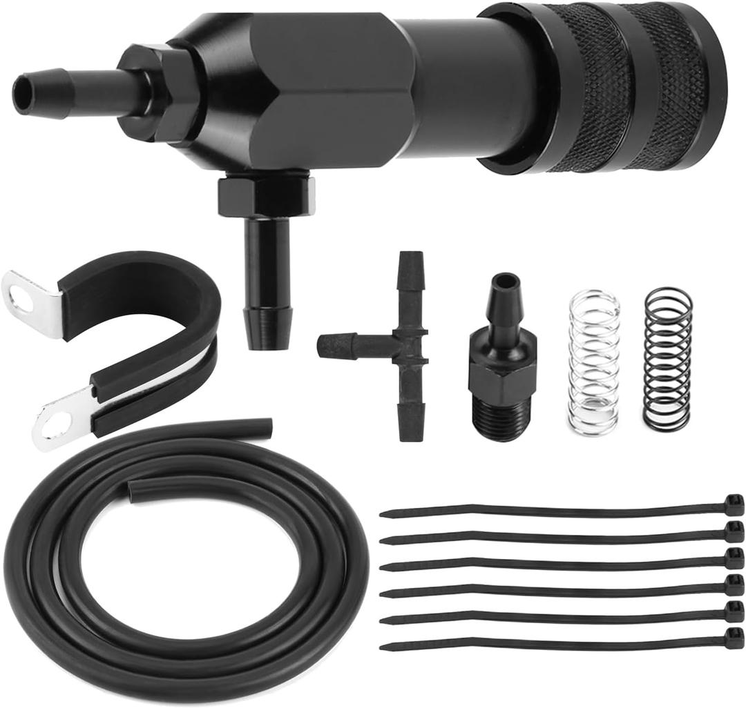 Manual Boost Controller Kit, 1-30 PSI Car Turbo Boost Controller, Aluminum Alloy Adjustable Universal Turbo Engine Controller