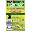NeilMed Sinus Rinse Extra Strength Hypertonic Kit with 30 Premixed Packets
