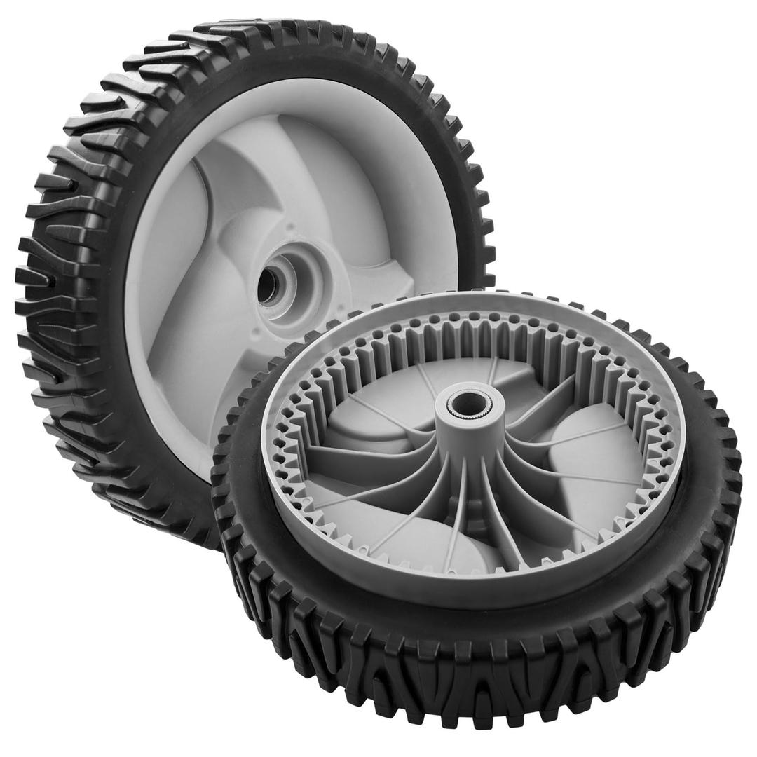 HQPASFY 532403111 Front Drive Wheels 8" Drive Wheels Compatible with Craftsman Self Propelled Lawn Mower Tractor Replace# 194231X427 532194231