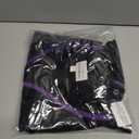 Baseball Jersey for Men,Blank Baseball Jerseys Shirts Short Sleeve Hip Hop Sports Casual Button-Down Uniforms (Black, L)