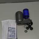 PUR Plus Vertical Faucet-Mount Water Filtration System, Lead-Reducing Filter, Easy Installation, 100-Gallon Capacity, Compatible with External Aerators, Grey