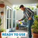 Lizard Shoo Spray - Plant-Based Lizard Repellent for Outdoors & Home - Gecko, Skink, & Reptile Deterrent - Gecko Repellent Spray to Keep Lizards Off Porch, Patio, Garden & Driveway