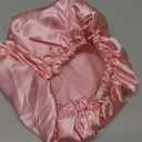 Reusable Shower Cap for Women, Shower Caps Reusable Waterproof, Large Showers Bonnet Washable, Dual-Layer Design for All Types of Straight Curly Long Hair, Braids