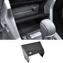 Center Console Organizer Shelf Compatible with Subaru Forester 2013 2014 2015 2016 2017 2018 Accessories, Front Console Storage Compartment Gear Shift Divider, ABS Dual-Layer Insert Tray