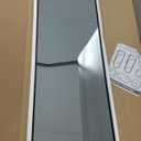 Delma Arched Mirror Full Length,Standing Mirror Full Body,Large Floor with Stand for Wall Entryway Door Bedroom Bathroom Living Room (56"L x 15"W, Black Frame)