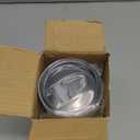 Patelai 8 Pcs Brown Tumbler 20oz Travel Coffee Mugs with Lid and Straw Insulated Stainless Steel Tumblers Double Wall Vacuum Gradient Brown Skinny Water Bottle for Coffee Beverage Hot & Iced Drinks