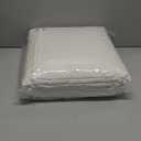 Summer Lightweight Wool Comforter Queen Size, 100 GSM Thin Duvet Insert, Breathable Light Down Alternative Comforter, Noiseless Cotton Shell(White)