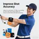 Golf Swing Training Aid-2-in-1 Golf Training Aid kit Including Golf Swing Trainer Ball, 60Pcs Impact Tape | Improve Golf Practice, Grip & Impact Precision
