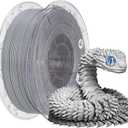 2025 Official RFID CREALITY Hyper PLA RFID Filament 1.75mm for K2 Plus Combo, High Speed 30-600mm/s 3D Printer Filament, 1kg(2.2lbs)/Spool Hyper PLA RFID Support CFS, for Most 3D Printers Grey