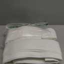 Nanspring Beige White Linen Curtains 84 Inches Long for Living Room Privacy Coastal Decor Semi Sheer Curtain Back Tab and Rod Pocket Light Filtering Drapes for Bedroom, 2 Panels 40 X 84