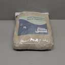 Beige Sheer Curtains 84 Inches Long for Living Room Rod Pocket Back Tab Sand Taupe Tan Semi Sheer Curtain Geometric Embroidered Tuft Pom Textured Drapes Earth Tone Farmhouse Rustic Bedroom Nursery (52"W x 84"L (Pack of 2))