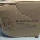 Flysky Mesh Office Chair, Ergonomic Computer Desk Chairs for Home Office - with Comfy/Comfortable Flip-up Arm Rests, Lumbar Support, Height Adjustable, 360 Degree Rolling Swivel (Black)