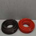 TOPSTRONGGEAR 0 Gauge 25ft Black and 25ft Red Power/Ground Wire True 0 AWG Power Wire-True Spec and Soft Touch Cable