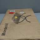 Lazy Chair with Ottoman, Comfy Accent Lounge Chair with Side Pocket, Modern Reading Armchair with Footrest, Upholstered Sofa Chair for Small Spaces, Bedroom, Living Room, Dorm, Grey