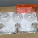 Bathroom Light Fixtures, 3-Light Brushed Gold Vanity Lights with Globe Clear Glass, Champagne Bronze Vanity Lighting Fixtures Over Mirror, AD-22280-3W-GD