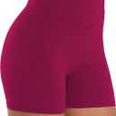 Sunzel Sunlissia Hidden Butt Lifting Scrunch Biker Shorts Women Crossover High Waist Workout Shorts with Tummy Control Small