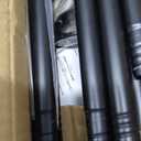 Curtain Rods for Windows 28 to 60 Inch - 2 Pack 5/ 8” Black Metal Heavy Duty - Decorative Window Small Curtains Rod with Brackets for Kitchen, Bathroom, Sliding Cafe Drapery Rods Door