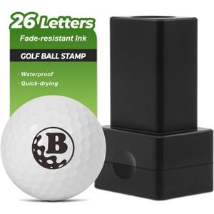 Golf Ball Stamp - Golf Accessories for Men - Personalized Golf Marker - Golf Ball Marker for ID - Golf Gifts for Men & Golfers - Essential Golf Stuff - Durable Golf Stamp for Golf Enthusiasts, B