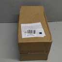 AlphaAcc Artificial Plants Potted Real Looking Small Faux Plant with Rustic Black Cement Planter for Kitchen Office Desk Bookshelf Decor (Ficus Plant)