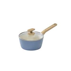 GoodCook Healthy Ceramic Titanium-Infused 2 Quart Saucepan with Lid, Light Blue – Induction Cookware, Nonstick Cooking Pan, Food Cooker for Soups, Sauces, Potatoes, Pasta, Rice