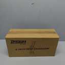 Mini Chainsaw Cordless Battery Powered, Electric Hand Held Small Powerful Chain Saw, 4 Brushless & Auto Oling, Portable and Easy for Tree Trimming Branch Purning Wood Cutting(Includes 2 Batteries)