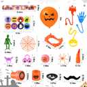 Halloween Party Favors, 240 PCS Halloween Toys Bulk for Kids, Halloween Goodie Bag Stuffers Fillers, Trick or Treat Gifts Exchange, School Classroom Carnival Game Prizes Toys Set
