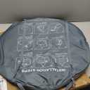 4 Person Easy Pop Up Tent Waterproof Automatic Setup 2 Doors-Instant Family Tents for Camping Hiking & Traveling (110*78*51'', Green & Grey)