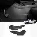 LUCKEASY 4PCS Center Console Anti-kick Pad for Tesla Model Y Juniper 2025+