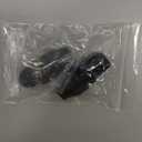 EVIL ENERGY 8AN Male to 1/2" Hardline Compression Fitting Adapter Aluminum Black 2PCS