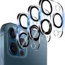 Dengduoduo 3 Pack Tempered Glass Camera Lens Protector for iPhone 12 Pro Max 6.7", Ultra HD, 9H Hardness, Anti-Scratch, Case Friendly, Easy to Install [No Affect on Night Shots] (Clear)