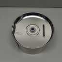 Cat Water Fountain Stainless Steel - 74oz/2.2L Pet Dog Water Dispenser Automatic Silent Cats Dispenser for Drinking Indoor Metal Kitty Spout Fountains with 3 Filters & 3 Sponges Christmas Stuff Gifts