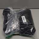 Womens Cropped Wool Jacket Plain Zipper Short Pea Coats Fall Winter Trendy Tweed Jackets 2025 (Medium, Black)