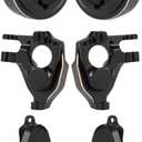 Brass Portal Rear Cover Weights for 1/10 RC Crawler Vanquish F10 Portal Axle VS4-10 Phoenix LCG VRD Carbon Kit Lower COG (3 in 1)