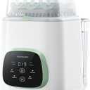 Momcozy KleanPal Pro All-in-One Bottle Washer, Sterilizer & Dryer - White
9 Cleaning Modes Baby Bottle Washer for Bottles, Pump Parts & Baby Essentials, Time-Saving & Hands-Free, 26 Spray Jets