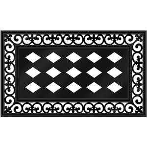 Evergreen Flag Sassafras Door Mat Tray |Doormat for Indoor and Outdoor Entrance| 32 x 20-inches | Non-Slip Backing | All-Season | Home Decor (1'8" x 2'8" (Rectangular))