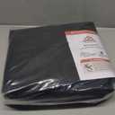 BEQHAUSE-Kitchen-Rugs-and-Mats Non Slip Kitchen Runner Rug Absorbent Kitchen Mats for Floor Machine Washable Kitchens Floormat, Black, 2' x 5'