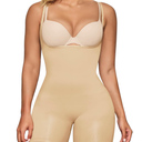 SHAPERX Open Bust Shapewear Tummy Control Bodysuits for Women Seamless Compression High Waisted Body Shaper2X/3XL