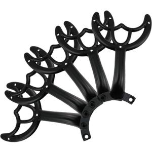 Antrader Ceiling Fan Blades Arms Replacement,52" Fan Blade Replacement Parts Mounting Bracket Kit for Repairing Easy Installation,Black,5Pcs