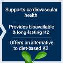 Life Extension Low Dose Vitamin K2 Supports Arterial Health Non-GMO, Gluten-Free 90 Softgels