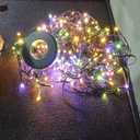400 LEDs Christmas Tree Lights,LED Christmas Lights with 17 Light Modes ,Timer& Memory Function,Remote & APP Control,16 Strands 6.6FT String Light for Wedding,Home Party,Xmas Tree Decor,Multicolor