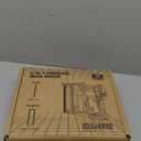 Cordless 2" Brad Nailer Compatible with DeWalt 20V Battery(No Battery), Ecarke 2 in 1 Electric Nail Gun Staple Gun with 18GA Nails/Staples, Battery Power Nail Gun for Trim Wood Crafting Home Carpentry