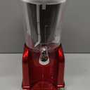 Nostalgia Frozen Drink Maker and Margarita Machine for Home - 32-Ounce Slushy Maker with Stainless Steel Flow Spout - Easy to Clean and Double Insulated - Retro Red