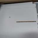 Simple Houseware Desk Dual Monitor Stand Riser with Drawer, White