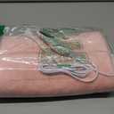 UTK XL Heating Pad for Back, Electric Heat Pad for Period Cramps Pain Relief, Soft Thicken Flannel Fabric Machine Washable, Birthday Gifts for Women Mom, 6 Heat Settings & Auto-Off, 12" x 24"(Pink)