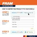 FRAM TG+ Replacement Oil Filter TG9972P, Designed for Interval Full-Flow Changes Lasting Up to 15K Miles for Select Vehicle Model Years