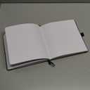 TIEFOSSI Dotted Journal Notebook, Dot Grid Notebook for Women Men, Hardcover PU Leather Journal, 160 GSM Thick Paper, 160 Numbered Pages with Gold Edges, 8 x 8 Square Diary