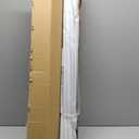 No Drill Roman Shades Cordless Blinds Blackout for Indoor Windows, Room Darkening Black Out Tension Rod No Hardware No Tools Inside Mount,Shade Size 30 Inch Wide 64 Inch High,Greyish‌ White