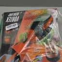 NERF Vortex Ultimate Grip Foam Football - NERF Soft Vortex Football for Long-Distance Throws - All-Weather Perfect for Pool + Beach - Kids Ultimate Grip Whistle Foam Ball (One Size, Orange/White)