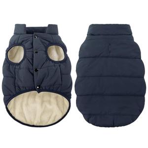 ASENKU Dog Winter Coat - Waterproof Windproof Dog Jacket, Warm Snowproof Doggie Puffer Vest for Cold Weather, Lightweight Snow Coats for  Dogs(L, Blue)