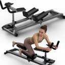 Crawling Exercise Machine & Spine Twist Stretch Trainer for Full Body Workout, Knee Support, Lower Back Exercise for Desk Workers, Heavy Duty Low-Impact Abdominal, Waist Stretcher Home Gym